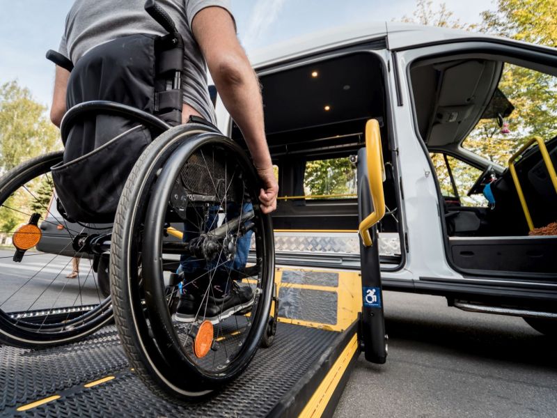 Taxi behindertengerecht